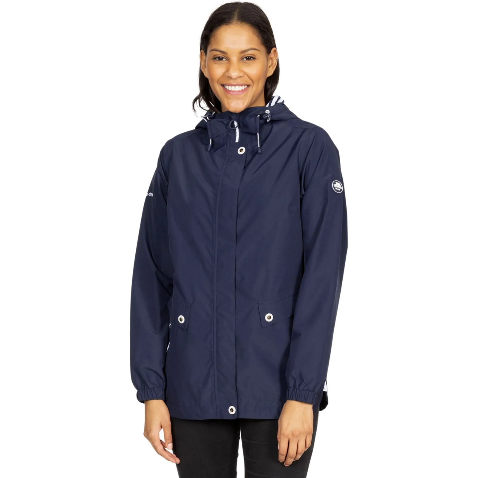 Trespass Womens Flourish Waterproof Hooded Jacket