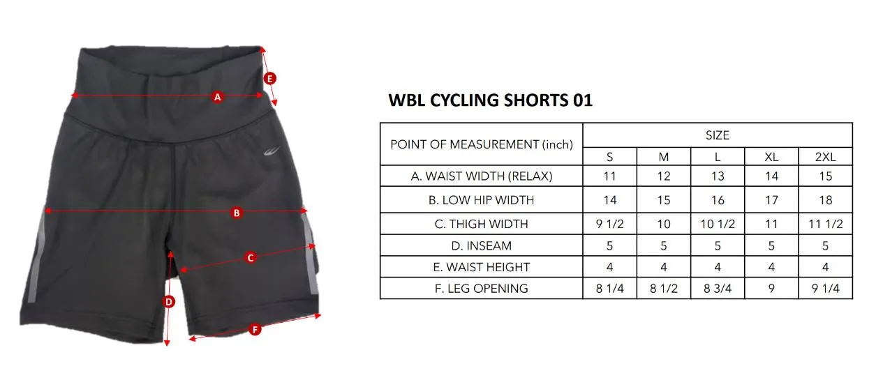 WBL CYCLING SHORTS 01