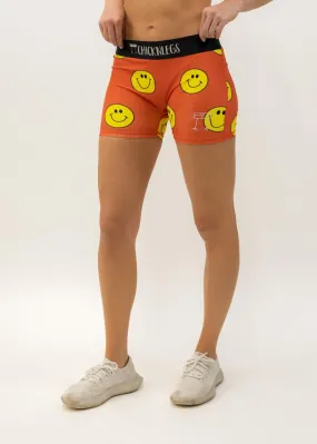 Women's Smiley 3" Race Compression Shorts
