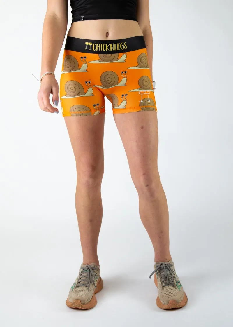 Women's Snail's Pace 3" Race Compression Shorts
