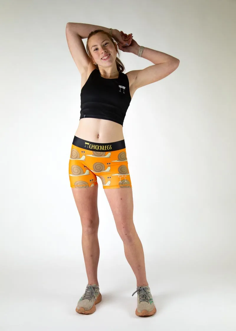 Women's Snail's Pace 3" Race Compression Shorts
