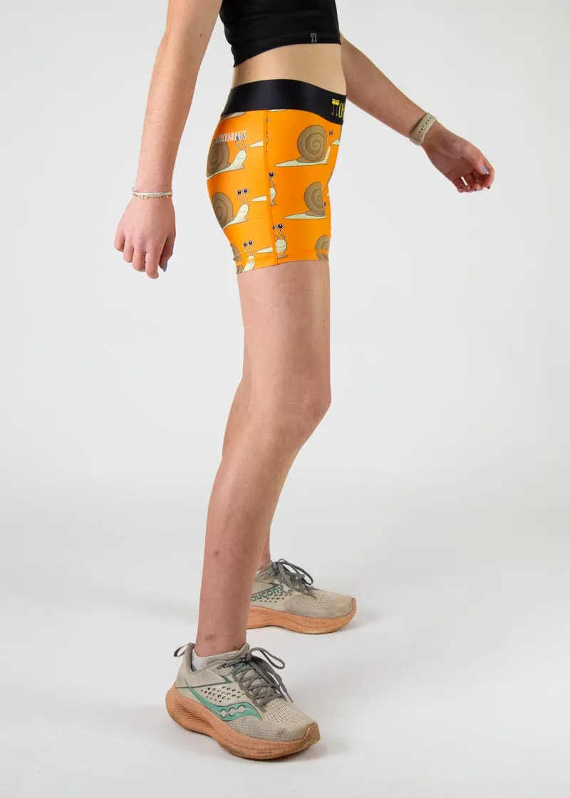 Women's Snail's Pace 3" Race Compression Shorts