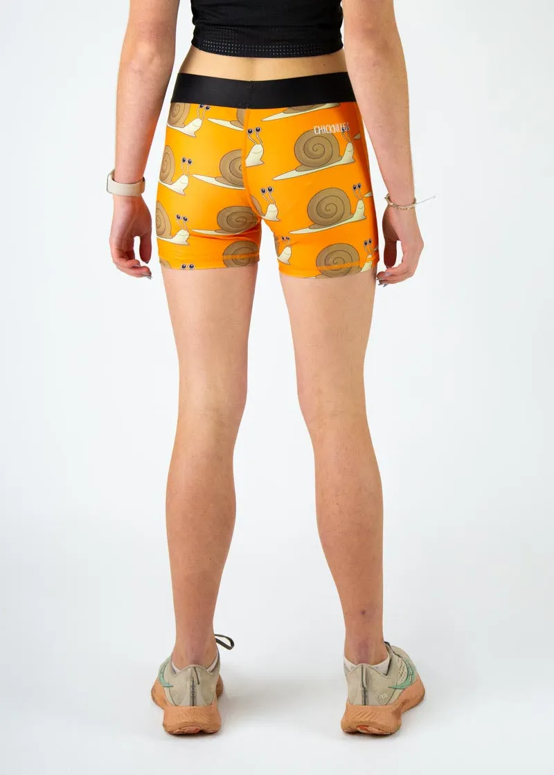 Women's Snail's Pace 3" Race Compression Shorts