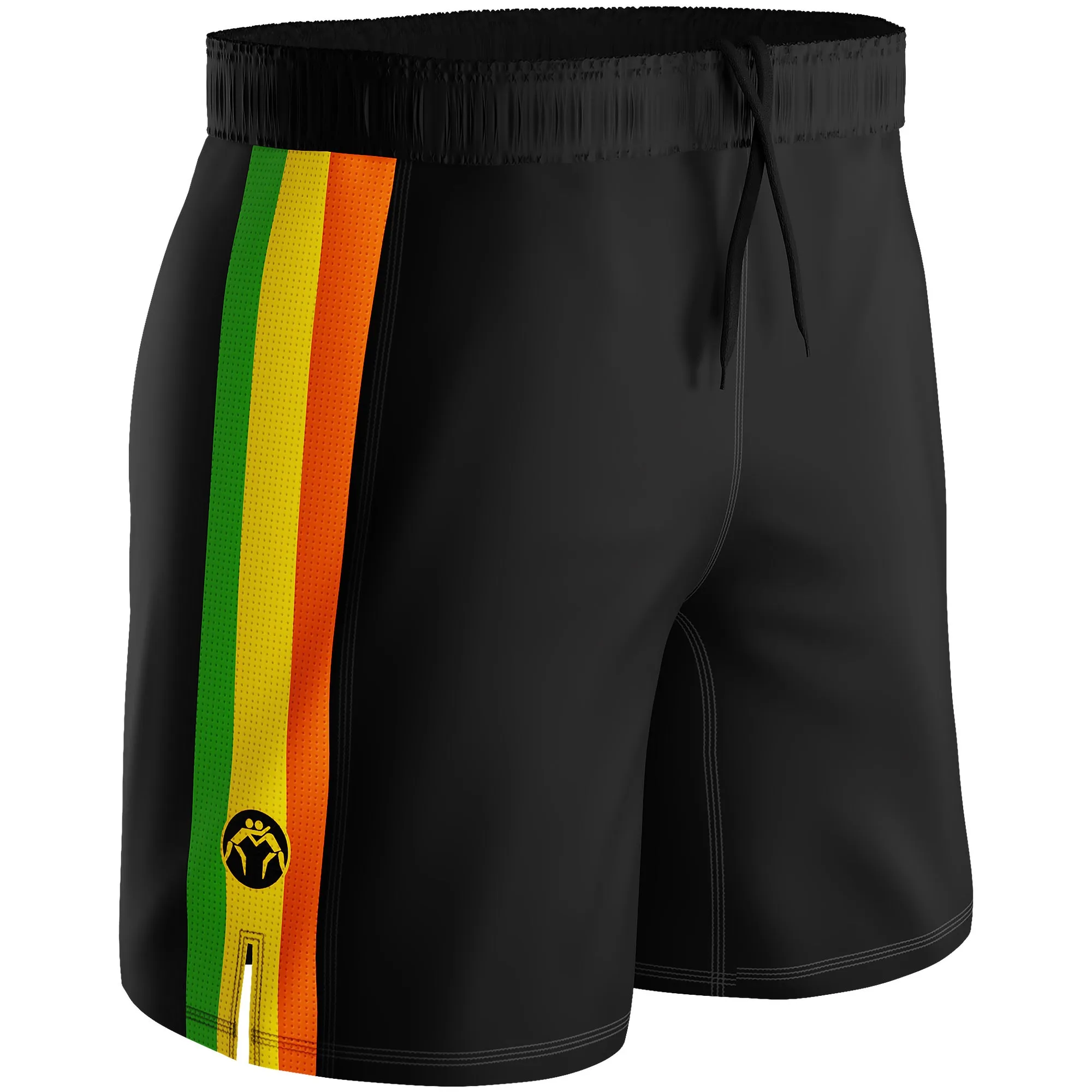 WrestlingMart RASTA Performance Shorts