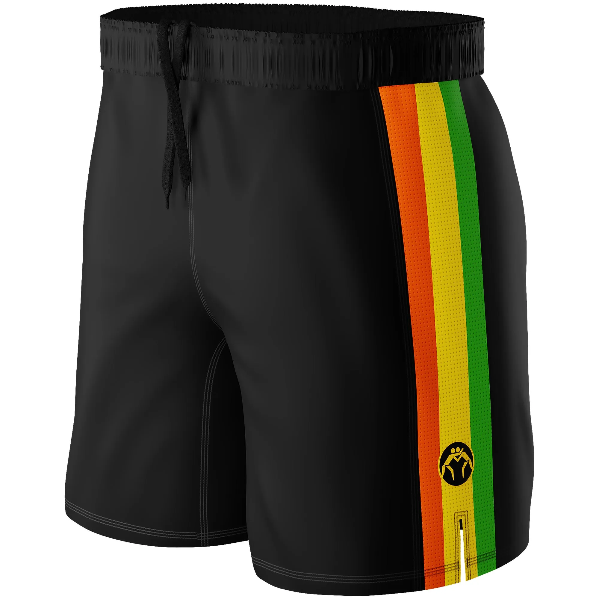 WrestlingMart RASTA Performance Shorts