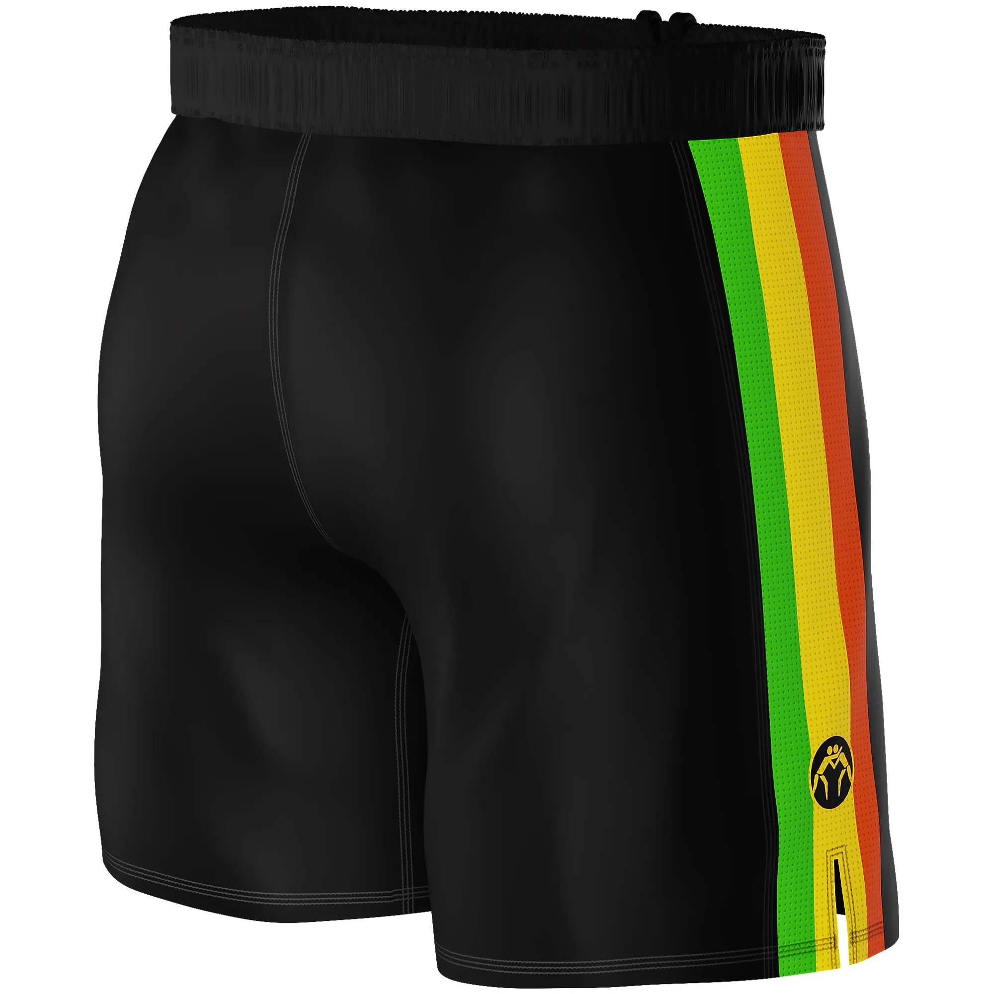 WrestlingMart RASTA Performance Shorts
